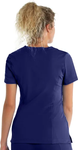 Miniatura 3 de Urbane Impulse 9105 True Navy LGE - Camiseta para mujer con 2 bolsillos Azul marino L