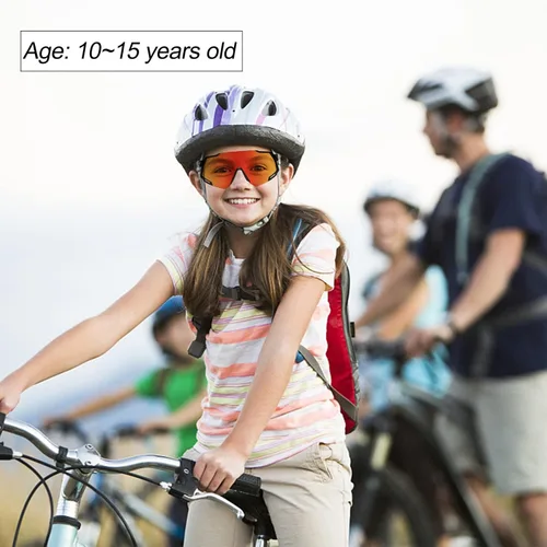 Miniatura 3 de Youth Viper Polarized Sunglasses for Kid Boys Girls Age 10-15 4 Interchangeable Lenses UV400 Glasses for Cycling Baseball
