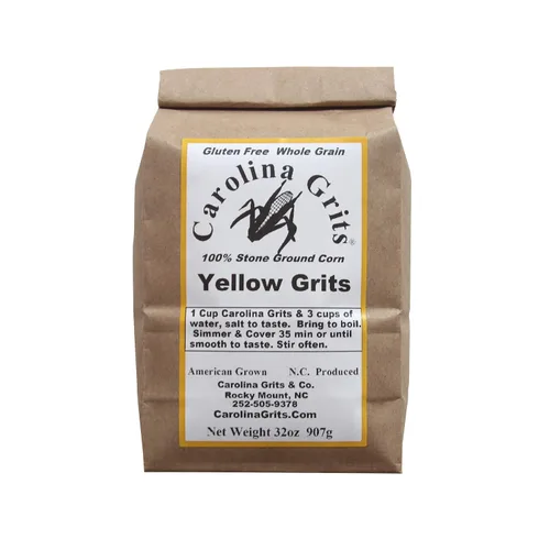 Miniatura 11 de Compañía Carolina Grits Sémola Amarilla Molida Tradicionalmente en Piedra, sin OGM, Grano Entero y Sin Gluten (Amarillo 1 Paquete (1 Libra))