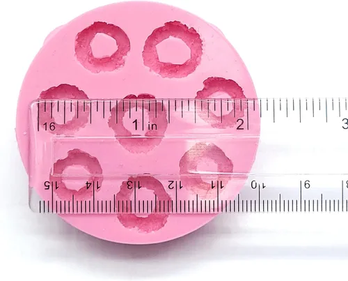 Miniatura 3 de Anillos de frutas molde de silicona 8 cavidades cereal bucles NC107