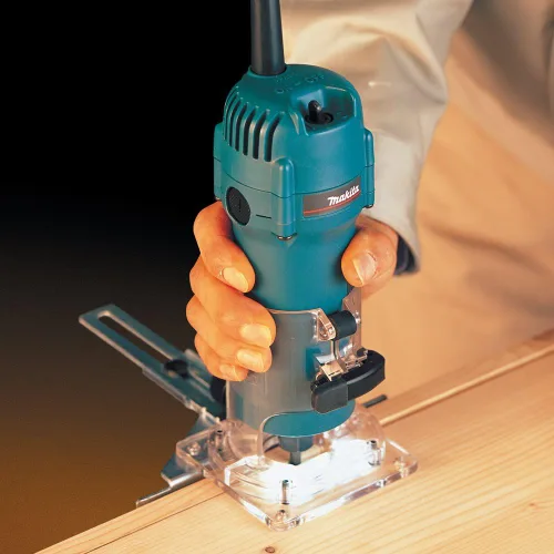 Miniatura 5 de Makita 3707FC Base Fija laminado Trimmer con luz LED