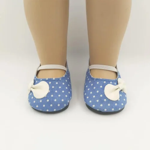 Miniatura 3 de 10 pares de zapatos de muñeca de 18 pulgadas, botas BOSOIRSOU de 2.75 pulgadas, zapatos de baile, sandalias, zapatos casuales, zapatos de lona