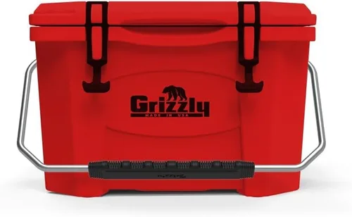 Miniatura 17 de Grizzly 20 Cooler Cofre de hielo de 20 cuartos de galón duradero con aislamiento rotomoldeado Fabricado en Estados Unidos Garantía de por vida