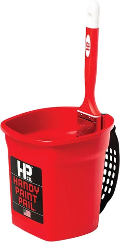 Miniatura 4 de El Paquete de Ensueño del Pintor Activo: Combo Práctico de Balde de Pintura y Forro + Pincel Gratis Rojo