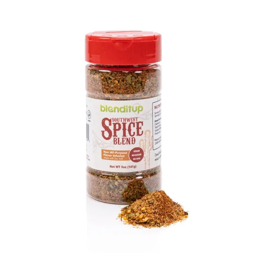 Southwest Spice Blend | Especias gourmet con sal marina | Saludables para agregar a cualquier plato | Bajo en sodio, sin gluten, sin MSG, sin azúcar