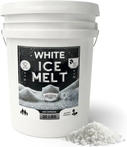 Miniatura 11 de Peach Country Blue Ice Melt -25°F Efectivo, anticongelante seguro para mascotas y ecológico, gránulos de acción rápida para entradas de vehículos