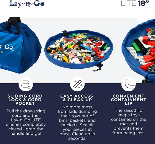 Miniatura 4 de Lay-n-Go Esterilla de actividad Lifestyle (44")
