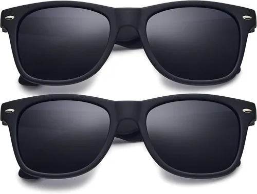LEICO FASHION Gafas de sol polarizadas retro para niños y niñas de 3 a 12 años inastillables con protección UV para niños pequeños