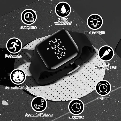 Miniatura 4 de BEN NEVIS Kids Watch, Digital Watch for Boys Girls, Sport Watch with Fitness Tracker, Alarm Clock, Stopwatch, No App and Waterproof, Watch for Kids