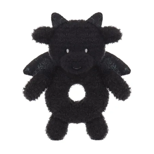 Apricot Lamb Sonajero de dragón suave para niños y niñas, juguete de sonajero de peluche adorable para el recién nacido, 0-3 meses, 0-6 meses y más,