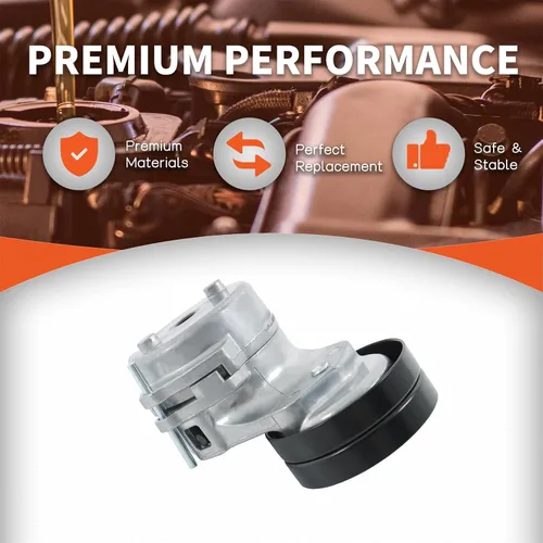 Miniatura 3 de labwork Reemplazo del conjunto del tensor de correa para el submodelo Liberty Limited Sport 2.8L 4x4 2005-2006 5072440AB 5072440AC