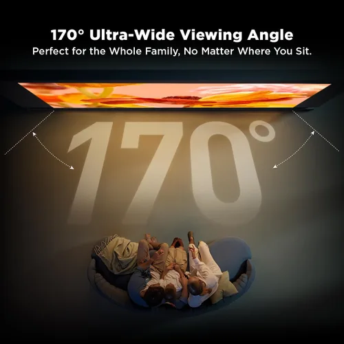 Miniatura 5 de NothingProjector Pantalla de Proyector ALR, 120 pulgadas, Rechazo de Luz Ambiental del Techo, Marco Fijo 4K Ultra HD 16:9, Pantalla de Proyección
