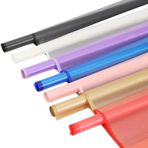 Miniatura 5 de Corkwaw 20 piezas de papel de regalo de borde negro para ramo del día de San Valentín, papel de embalaje de regalo floral impermeable de 23 x 23