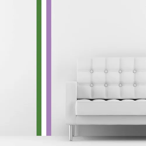 Miniatura 5 de Pegatinas de pared con diseño de rayas de orgullo – LGBTQ+ Pride Decor (Philadelphia POC)