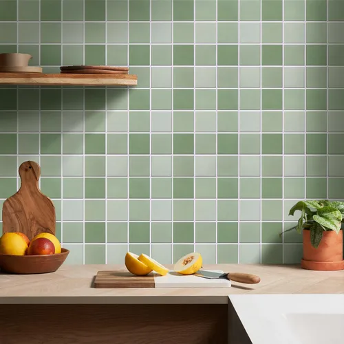 Miniatura 8 de Commomy 10 azulejos 3D mate para despegar y pegar de 11.8 x 11.8 pulgadas, ultraligero de PVC, cuadrado, despegar y pegar para cocina, azulejos