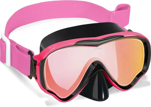 Miniatura 12 de Gafas de natación para niños con correa de tela para niños de 3 a 15 años, gafas de natación a prueba de fugas con cubierta nasal, vista clara