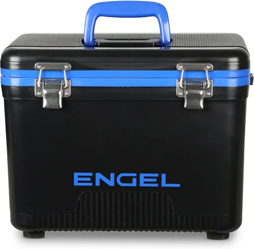 Miniatura 25 de Engel UC7 7.5qt a prueba de fugas, hermético, enfriador de caja de secado y pequeña lonchera rígida para hombres y mujeres Mango helado