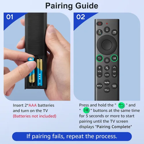 Miniatura 4 de Paquete de 2: reemplazo remoto por voz para control remoto Samsung-TV, compatible con todos los televisores inteligentes Samsung Frame Neo QLED UHD