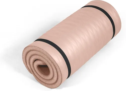 Miniatura 10 de Tone Fitness Esterilla de yoga de 1 pulgada de grosor Alfombrilla de ejercicio antideslizante de alta densidad con correa de transporte para yoga