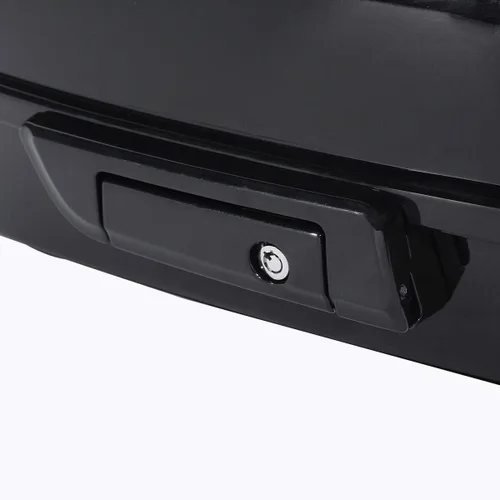 Miniatura 6 de TCT-MOTORPARTS Caja de cola de equipaje de viaje de motocicleta cortada de 10.7 pulgadas para Harley Touring 2014-2025 Road King Glide Street Glide