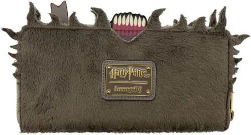 Miniatura 2 de Loungefly Cartera del libro de monstruos de Harry Potter, Marrón, Cartera con cremallera alrededor