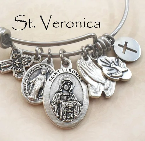 Miniatura 2 de Pulsera St. Veronica, regalo de confirmación de la patrona