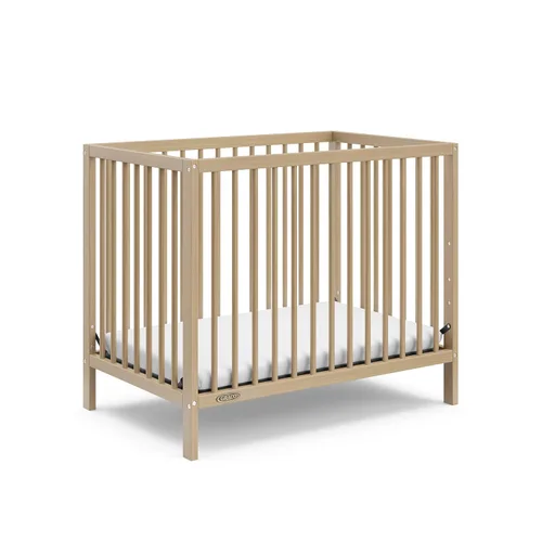 Miniatura 25 de Graco Teddi, Mini cuna convertible 4 en 1 con colchón adicional resistente al agua (negro) – Certificado GREENGUARD Gold, colchón de 7 cm incluido