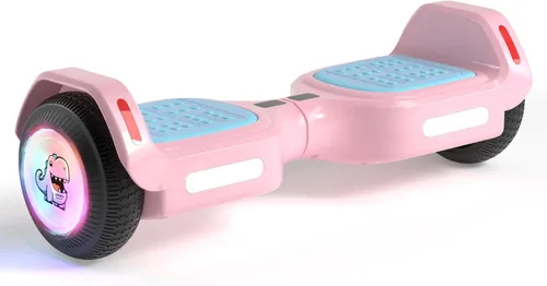 Miniatura 7 de SIMATE 6.5" Bluetooth Scooter, LED Lights & APP & Music Speaker, Long Battery Life, Gifts for Kids & Adults & Girls & Boys, for All Ages púrpura