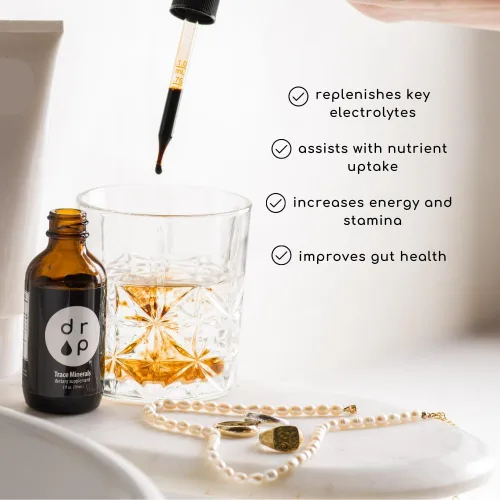 Miniatura 4 de Drop Supplements - Paquete de gotas de electrolitos de minerales traza orgánicos y gotas de vitamina D3+K2