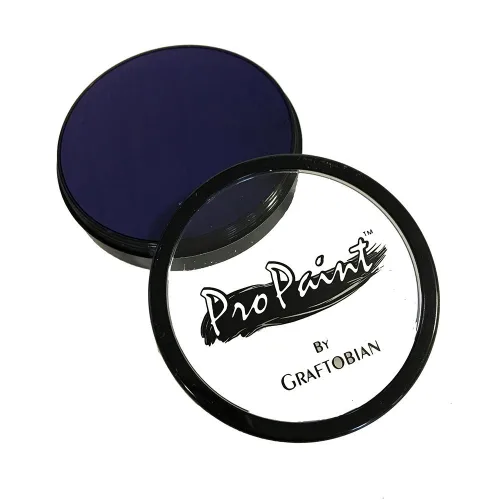 Graftobian Makeup ProPaint - Pintura facial y corporal, color azul marino, 1.06 onzas líquidas, maquillaje de Halloween, maquillaje de disfraces