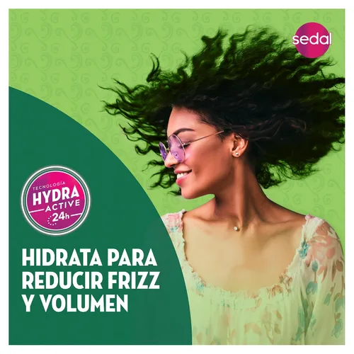 Miniatura 8 de Sedal Anti Esponja con Crema Peinadora Complejo Hidratante 10.1 fl oz