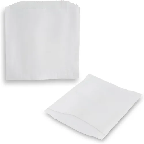 Miniatura 10 de MT Products Bolsas de Papel Blanco Pequeñas Personalizadas 6" x 4.5" - Bolsas de Galletas Blancas Desechables Personalizadas