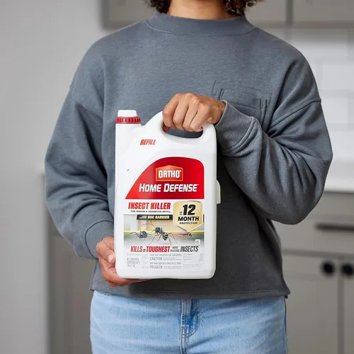 Miniatura 12 de Ortho Home Defense - Insecticida para interiores y perímetros2 con opción de relleno, controla hormigas, cucarachas, arañas y más, 1 galón