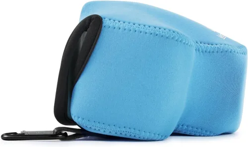 Miniatura 3 de MegaGear Nikon Coolpix L840 - Funda de neopreno para cámara, con mosquetón, color azul