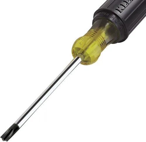 Miniatura 3 de Klein Tools 32378 Juego de destornilladores de punta combinada, fabricado en Estados Unidos, con puntas de combinación #1 y #2 y asas de agarre