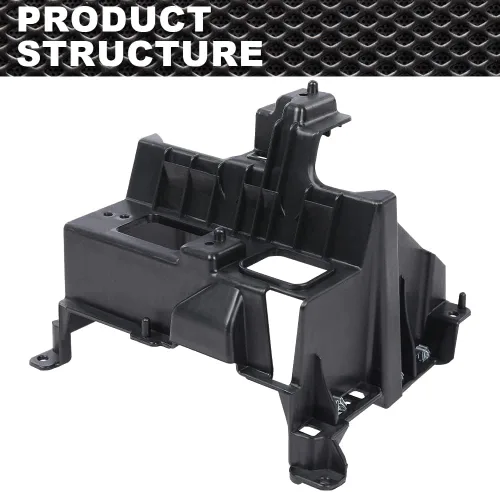 Miniatura 5 de CROSSDESIGN Soporte de jaula para panel de salpicadero, radio doble DIN compatible con GMC Sierra Yukon y Chevy Silverado Tahoe Suburban