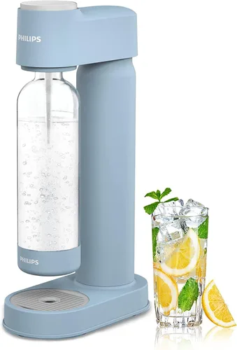Miniatura 13 de Philips - Máquina para hacer agua con gas, máquina de soda con botella de rosca rápida, botella carbonatadora de PET libre de BPA de 1L, máquina