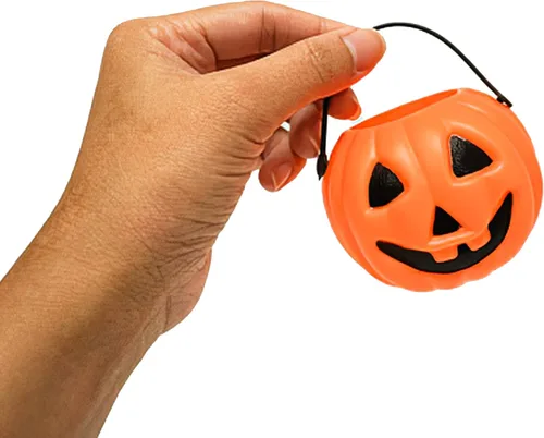 Miniatura 5 de 4E's Novelty Paquete de 24 mini cubos de calabaza para dulces de Halloween a granel para niños, bolsas de golosinas de Halloween, rellenos de bolsas