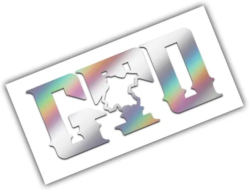 GTO Oil Slick - Calcomanía holográfica con emblema de la bandera de México, para automóvil, camión, SUV, ventana, calcomanías de Estados Unidos,