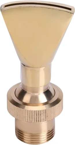 Pilipane Boquilla de fuente, rociador de fuente, 1/2 DN15 y 3/4 DN20 de latón en forma de ventilador de fuente de boquilla rociadora para estanque