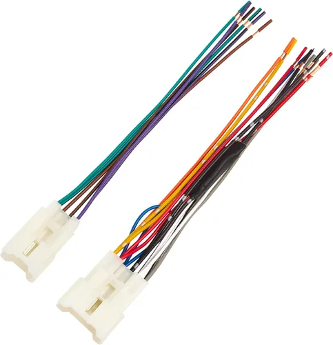 RED WOLF Arnés de cableado de radio para automóvil, resistencias integradas, protege los vehículos, reemplazo de batería para Toyota Tundra