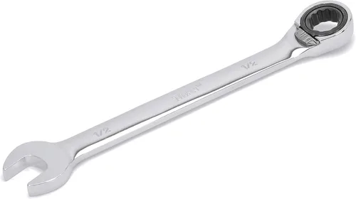 Miniatura 12 de Titan 14613 Llave combinada de trinquete reversible de 1 pulgada, 12 puntos, 72 dientes