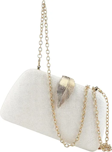 Miniatura 9 de YYW Bolso de noche Bolso de noche para mujer, bolso de noche con purpurina, pequeño bolso cruzado formal para fiesta de boda