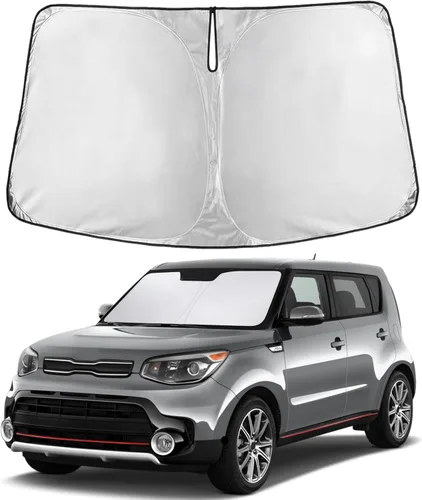 Miniatura 133 de EcoNour Parasol para parabrisas compatible con Hyundai Tucson 2016-2019 2020 2021, visera solar para parabrisas delantero y ventana, bloqueador