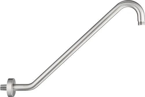 Brazo de extensión de cabezal de ducha con brida Uvish de 17 pulgadas, tubo elevador de cabezal de ducha en forma de S, brazo extensor de ducha