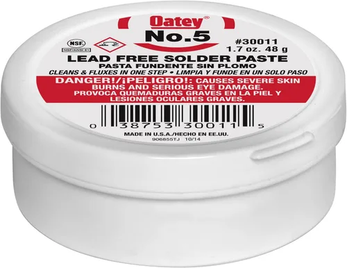 Oatey 30011 No.5 Flujo de pasta, 1.7 oz.