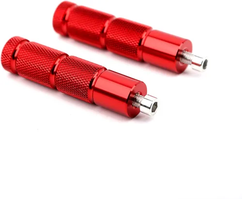 Miniatura 8 de Minho Negro CNC Reposapiés Plegables para Motocicleta y Bicicleta, Clavijas M8, Apoyapiés Trasero para Mini Bicicleta, Partes para Honda Grom