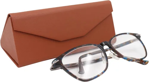 Miniatura 212 de Real Sic Funda para lentes de sol para hombres y mujeres, soporte magnético plegable para lentes de sol, inspirado en el color sólido