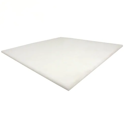 Miniatura 2 de Plato de plástico, Acetal (homopolímero) Delrin, Natural, 0.25" de grosor, 24" de ancho, 24" de largo, OnlineMetals