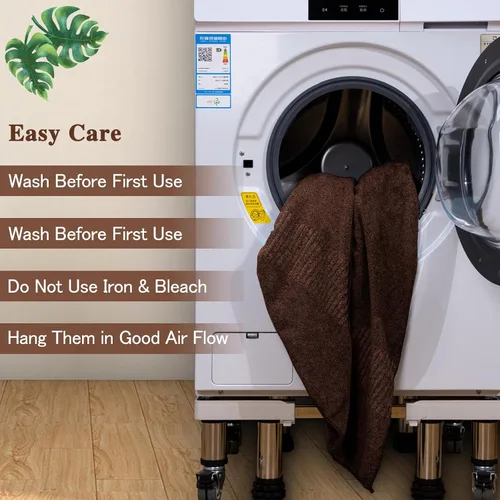 Miniatura 7 de SEISSO Toallas de baño, extra absorbentes y de secado rápido, toallas de fibra ligera, toalla de baño grande y suave de primera calidad